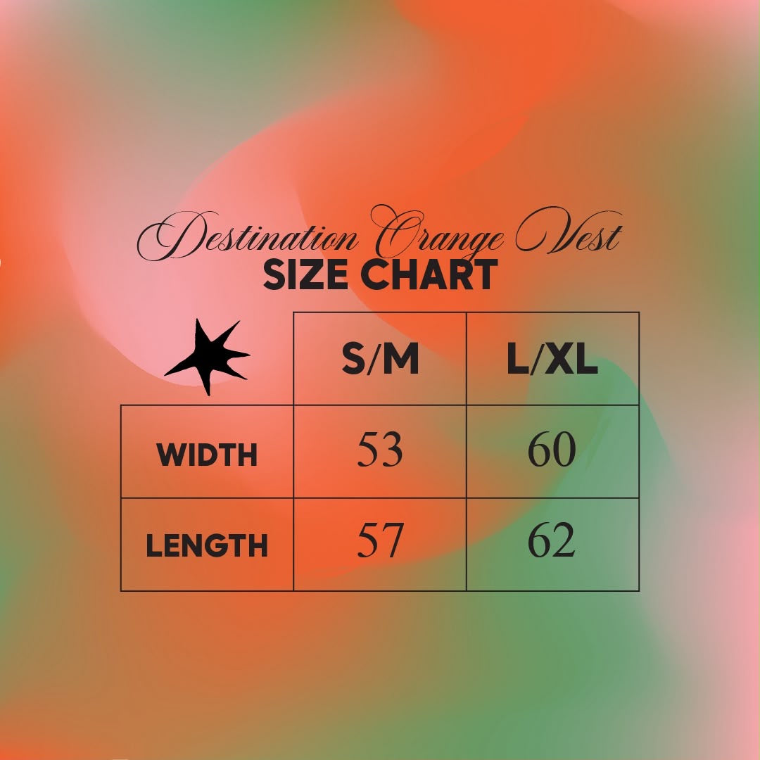 Destination Orange Vest