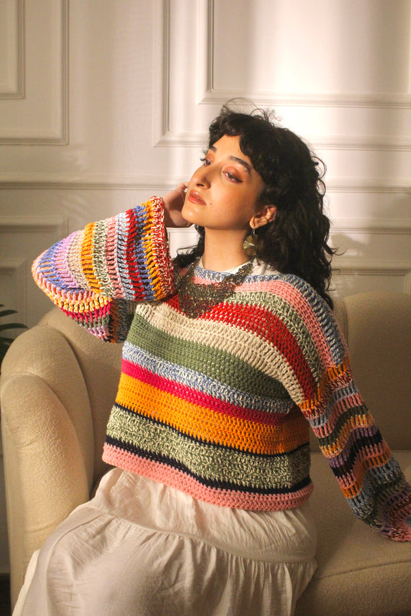 Vivid Soul Multi-color Sweater