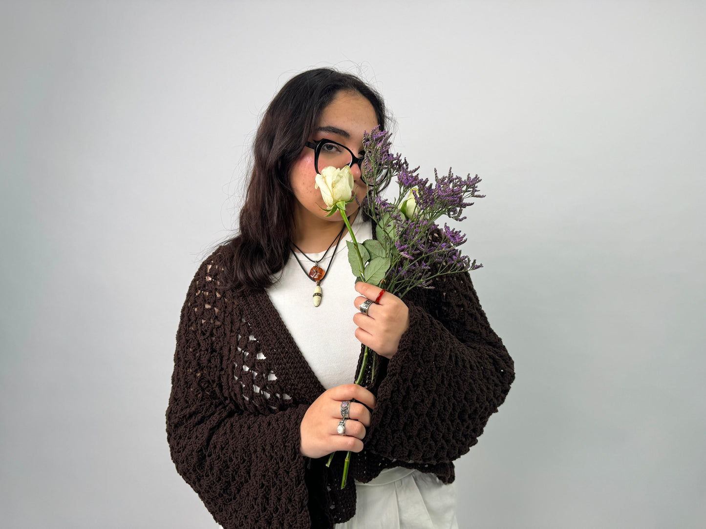 Dawn White Lace Cardigan